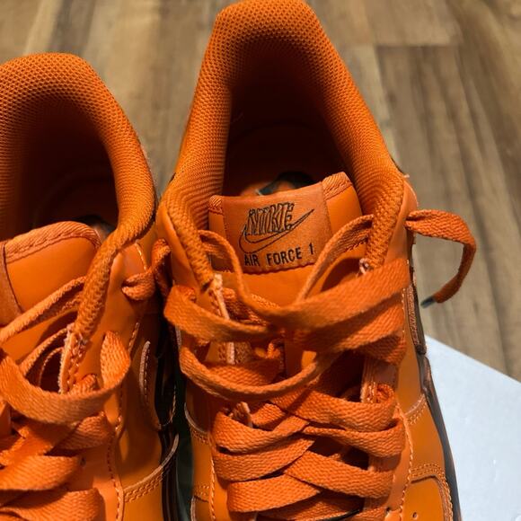 Nike Air Force 1 Low Orange Skeleton